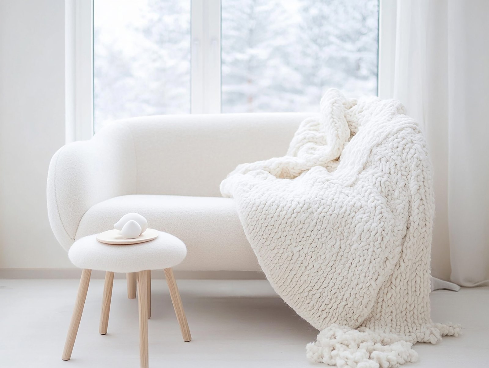 겨울 화이트 감성