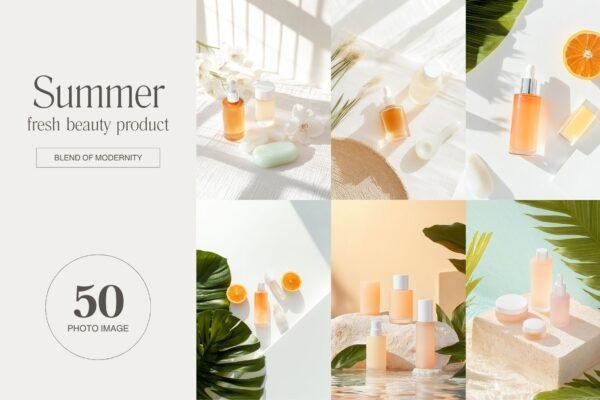 Fresh summer beauty AI Images