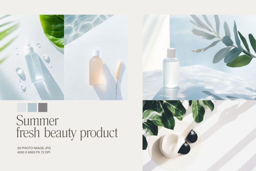 Fresh summer beauty AI Images