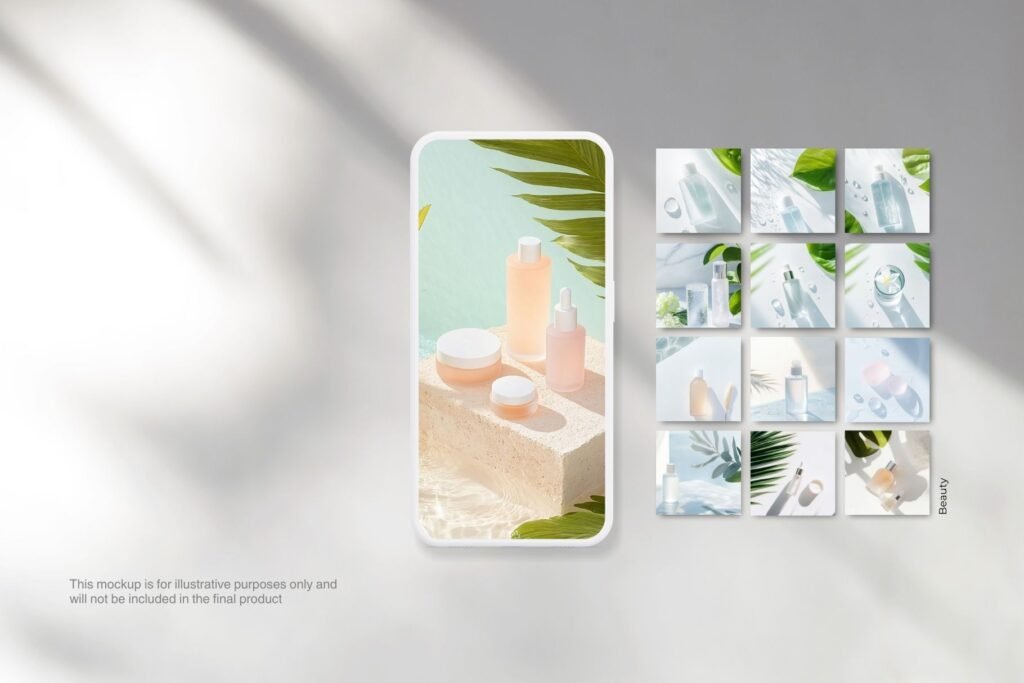 Fresh summer beauty AI Images